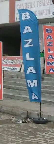 Bazlama Gözleme Yufka Yelken Bayrağı-3